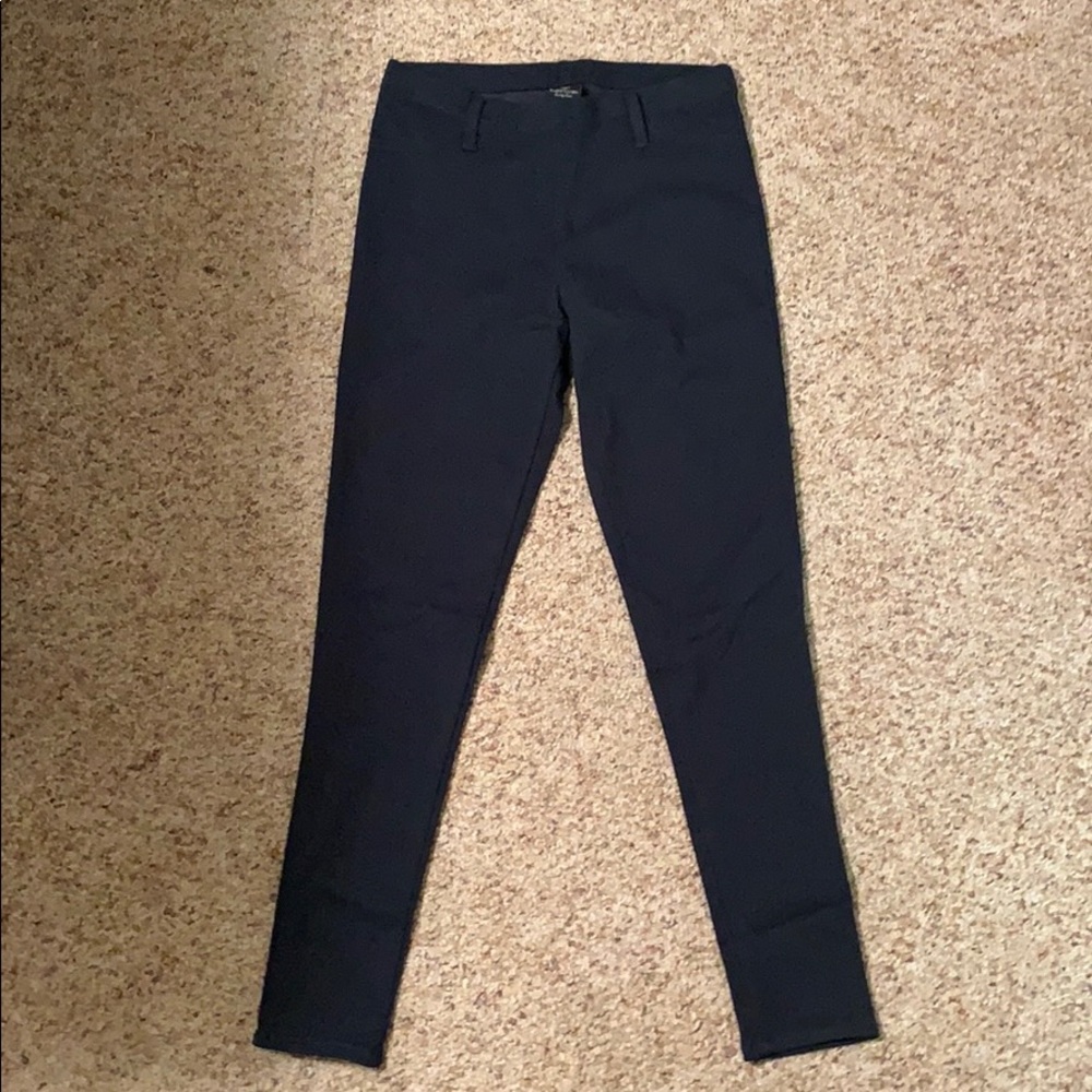 Blue jeggings